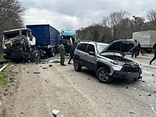 Под Новороссийском ввели реверсивное движение после жесткого ДТП