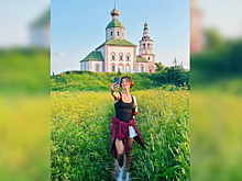 Блогер Настя Ивлеева посетила Суздаль