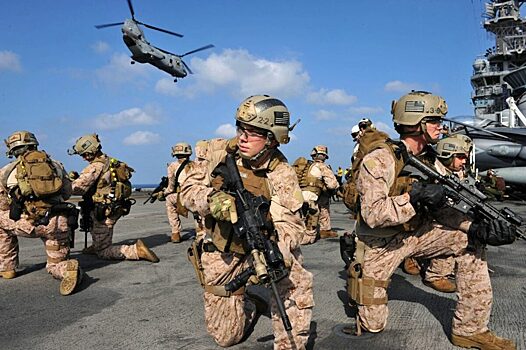 РИА Новости: Пентагон может распрощаться со своей элитной морской пехотой