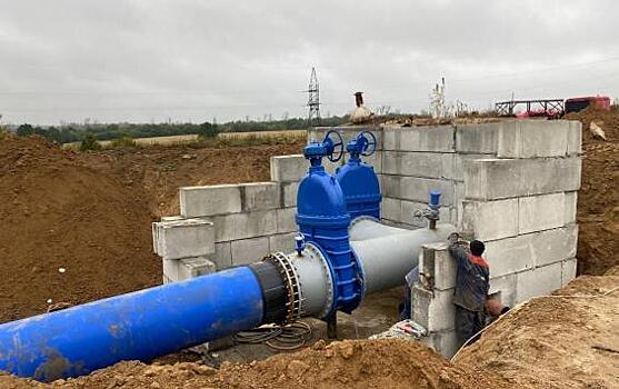 Под Железногорском заменили аварийный участок водовода «Берёза»