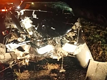 «Десятка» под управлением воронежца вылетела в кювет и врезалась в дерево