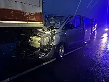 Пострадала женщина: под Сызранью 21 октября столкнулись фура и минивэн