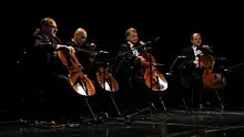 На самарской сцене выступил виолончельный квартет Rastrelli Cello Quartet