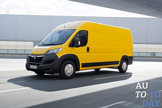Opel представил новый фургон Movano и его электрический вариант