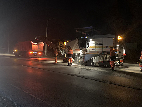 В Самаре приступили к обновлению проезжей части на Ракитовском шоссе