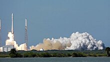 Ступень Falcon 9 жестко приземлилась на платформу