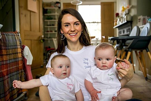 Копия Кейт Миддлтон разбогатела на внешности и воспитывает дочек-близняшек в достатке