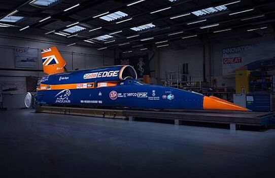 Дали послушать, как звучит мотор мощнейшего Bloodhound SSC