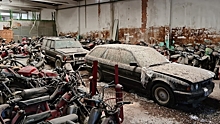 В заброшенном дилерском центре в Испании хранится много классических автомобилей BMW