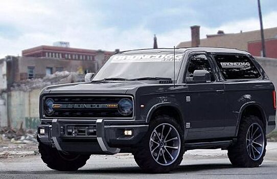 Новый Ford Bronco предложат в 10 цветах