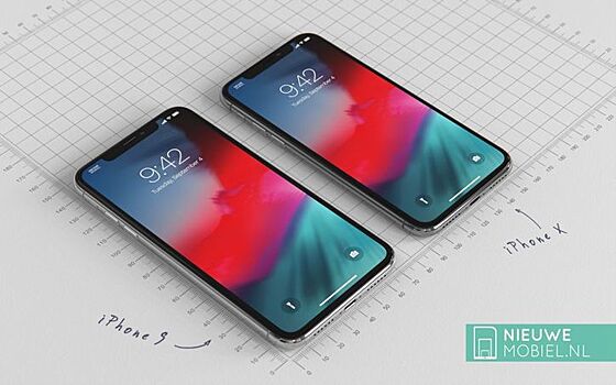 Новый смартфон Apple сравнили с iPhone X