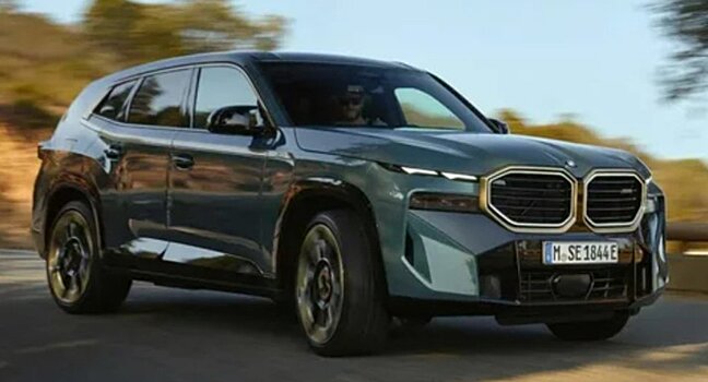 Сверхмощный кроссовер BMW XM Label Red появился на снимках в Сети