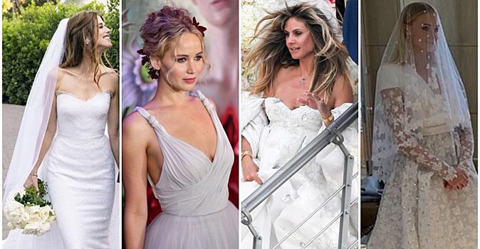 Голливудские невесты: 4 знаменитые девушки, которые вышли замуж в 2019 году. Как выглядели их свадебные платья