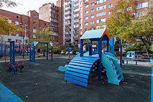 Сразу шесть площадок в городке Нефтяников получили обновление и стали комфортными для детских игр