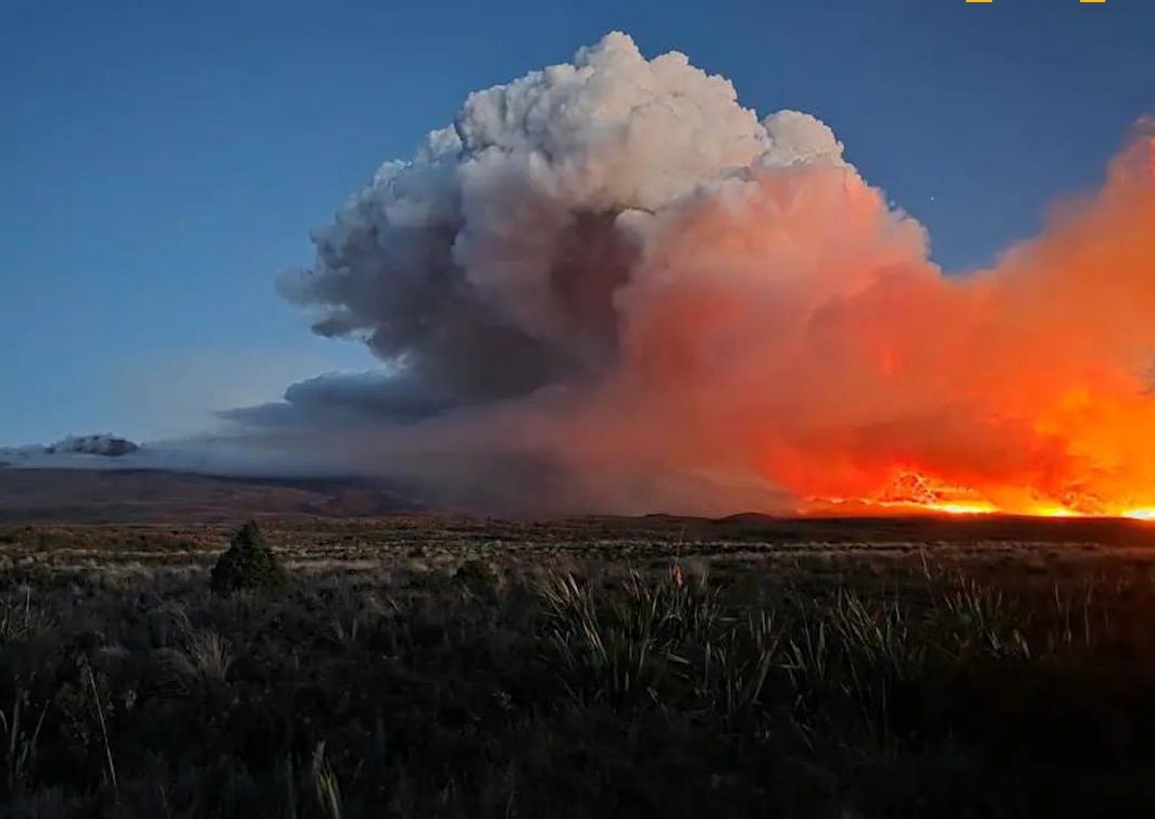 Загорелся нацпарк, где снимали Мордор из Властелина колец