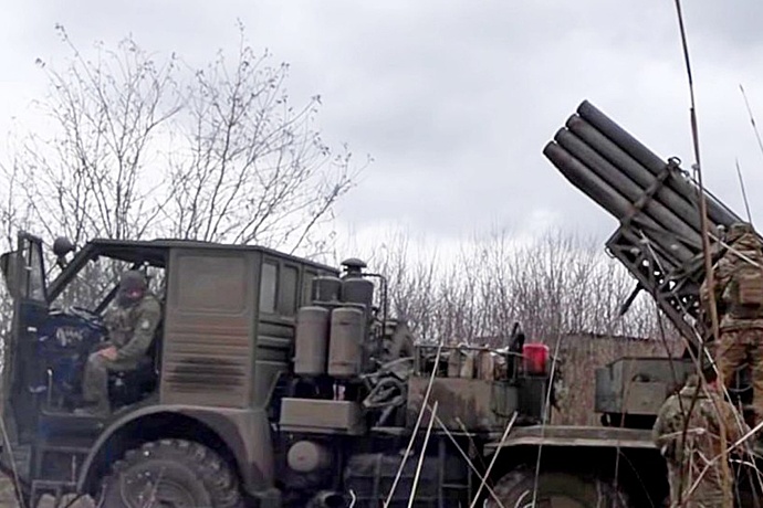 Боевики ВСУ жалуются на плохое состояние румынских 122-мм РСЗО APR-40