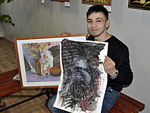 Картины на тему смерти рисует художник в Сузуне