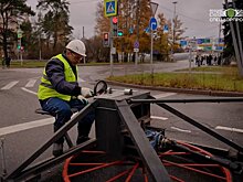 Перекресток Московского проспекта и Никольского проезда стал «умным»