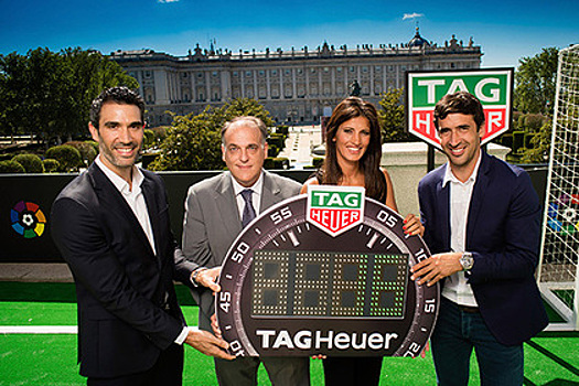 TAG Heuer поддержит испанских футболистов