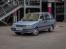 Кузов без центральной стойки и сдвижные двери: опыт владения Nissan Stanza Wagon 1986 года