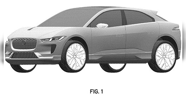 Опубликованы патентные изображения новой версии Jaguar I-Pace