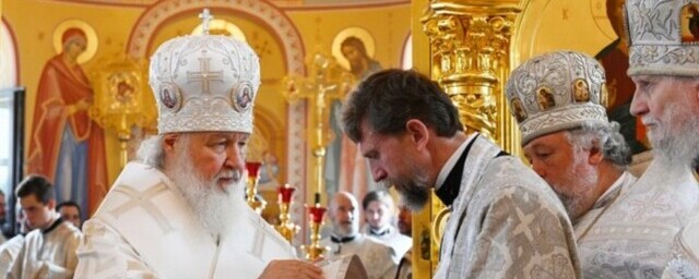 Храм Смоленской иконы Божией Матери в Фили-Давыдкове освятил Патриарх Московский и всея Руси Кирилл