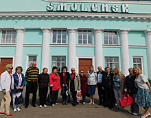Делегация ветеранов Северного округа недавно посетила один из самых древних городов России - Смоленск