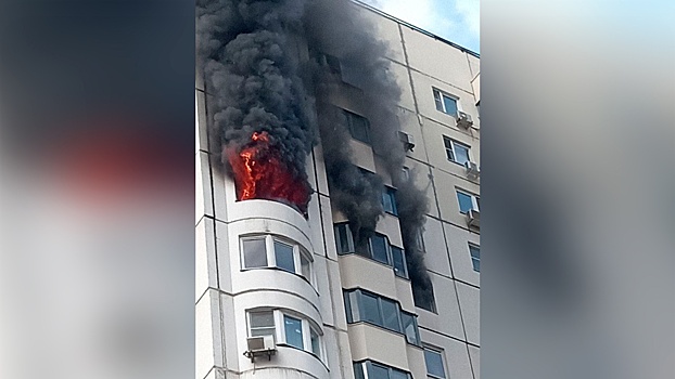 Пожар вспыхнул в многоэтажке в подмосковном Красногорске
