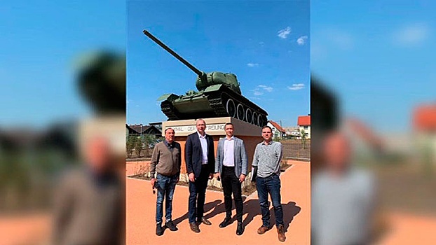Реставрация мемориала Т-34 в немецком Торгау завершена