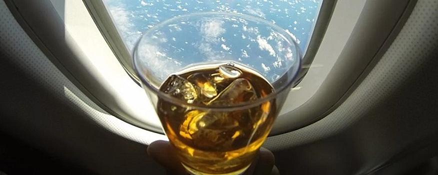 Доктор медицинских наук назвал мифом рассказы о вреде алкоголя в самолете