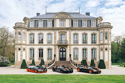 Коллекционер собрал под одной крышей три Bugatti-рекордсмена