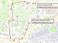 Исполняющий обязанности главы управы проведет обход по Ходынскому бульвару