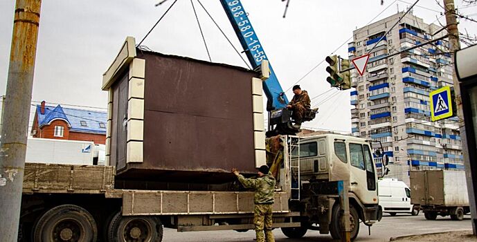 В Ростове демонтируют 434 незаконно размещенных НТО