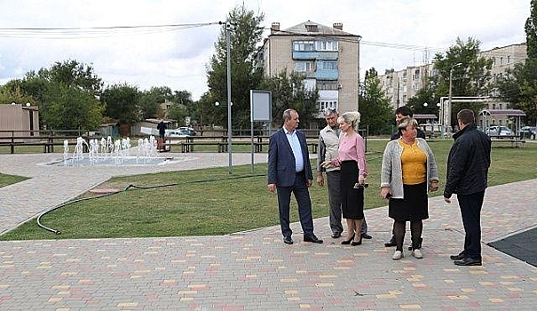 В Петровом Вале завершился очередной этап обновления общественных пространств