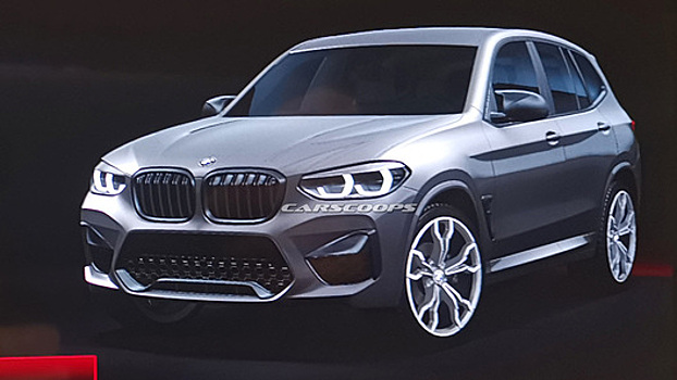 "Горячий" BMW X3 M сам себя рассекретил