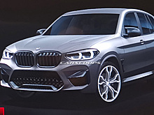 "Горячий" BMW X3 M сам себя рассекретил