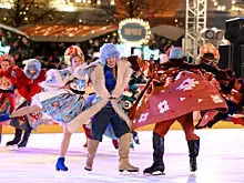 Монтаж катка начался на Красной площади