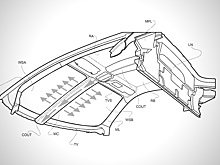 Ferrari предложила разделить лобовое стекло надвое