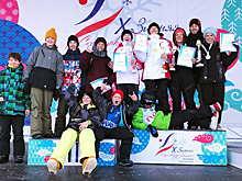 Сборная Москвы по сноуборду победила на X зимней Спартакиаде учащихся России