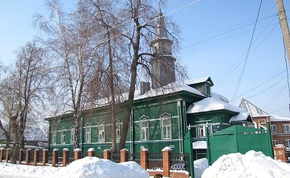 "Новая мечеть" на Старой Татарской улице в Стерлитамаке