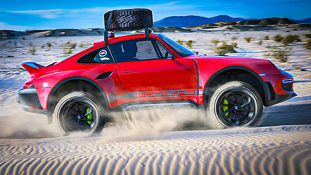 Porsche 911 превратили во внедорожный суперкар