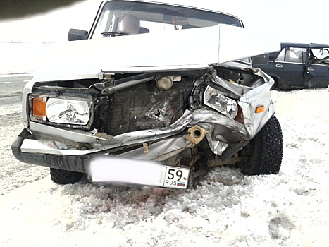 В Пермском крае 86-летний пенсионер на "семерке" совершил автоаварию
