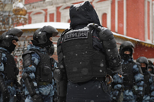Песков: действия полиции на незаконных акциях протеста оправданны