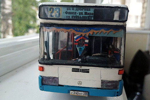 Владимирский транспорт в миниатюре: удивительное хобби местных умельцев