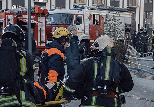 В Новосибирске 12 ноября горело здание с 47 организациями