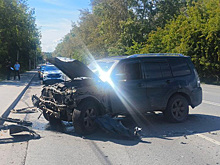 Смертельное ДТП в Новосибирске: Land Cruiser перевернулся после столкновения