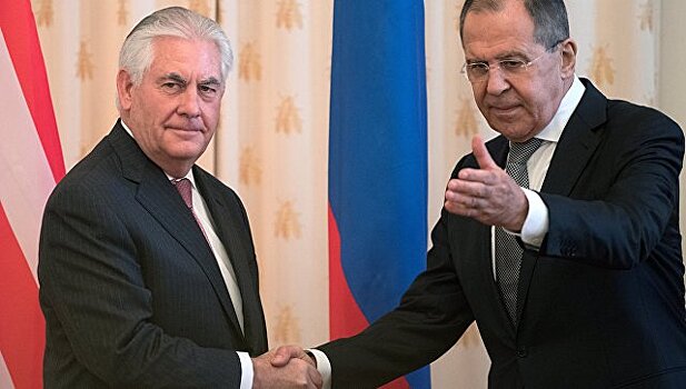 РФ предложила США организовать встречу Лаврова и Тиллерсона