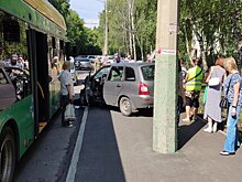 В ГАИ рассказали о пострадавших в массовом ДТП на ул. Попова