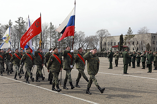 Более 1,6 тыс. военнослужащих ВВО в Приморье примут участие в параде Победы