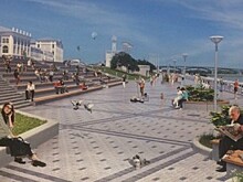 За синим забором: архитекторы показали будущее Нижне-Волжской набережной